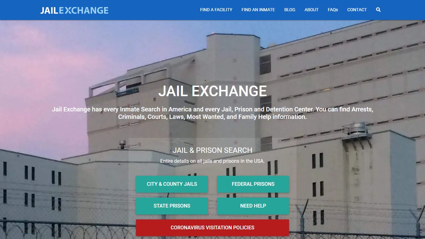 Cook County Department of Corrections Inmate Search - Jail Exchange